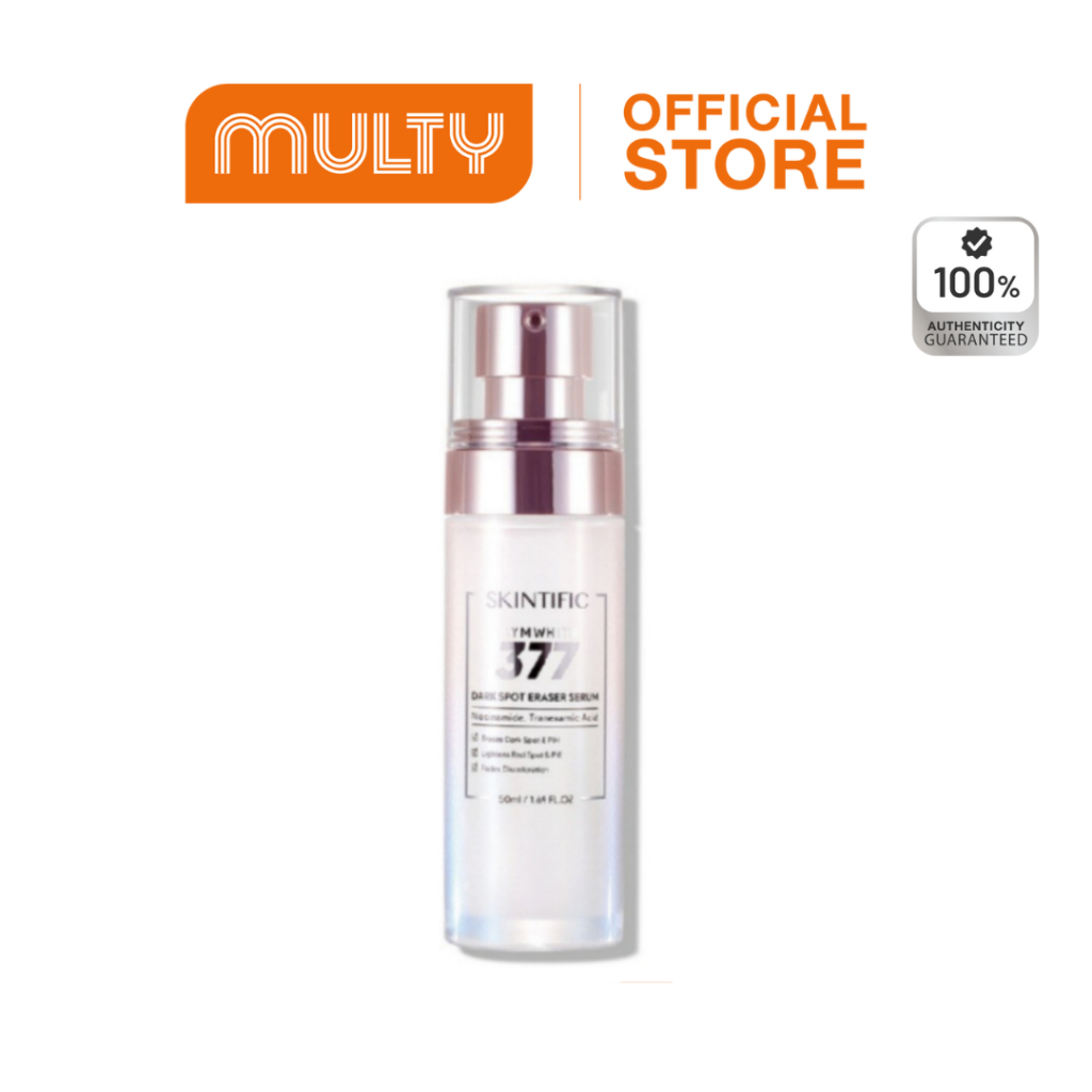 SKINTIFIC Symwhite 377 Dark Spot Eraser Serum 50ml.เซรั่ม ปรับสีผิว จุดด่างดำ