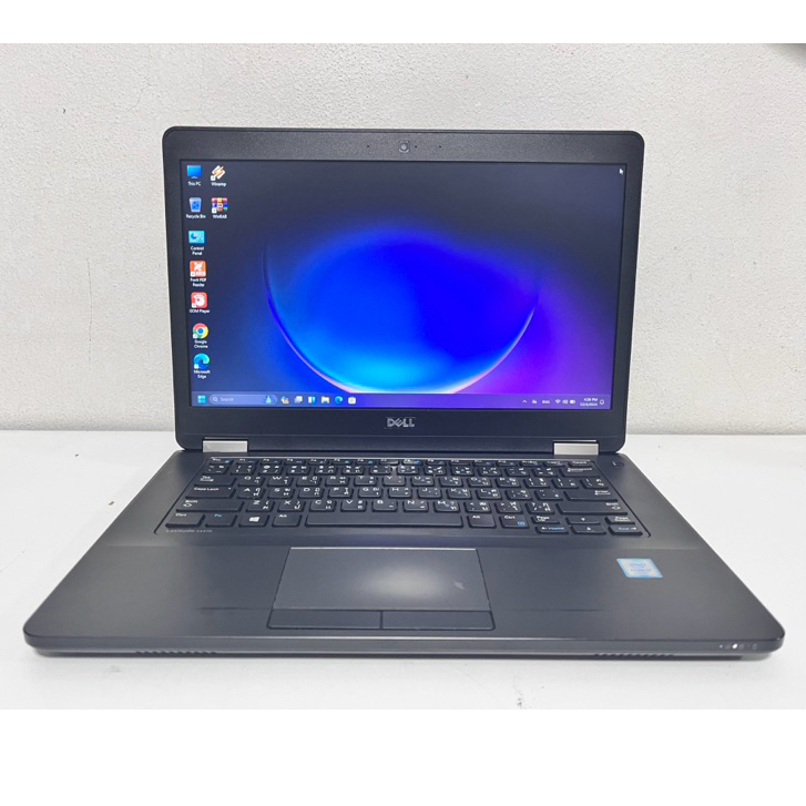 โน๊ตบุ๊ค Notebook มือสอง Dell 5470 Core i5 Gen6 Ram4G SSD 240G จอ 14" FHD แบตใหม่ ฟรีเมาส์ไร้สาย