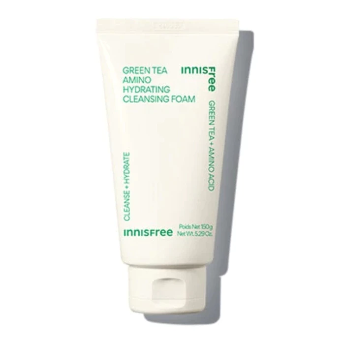 Innisfree Green Tea Amino Hydrating Cleansing Foam 30ml, 50ml, 80ml, 150ml