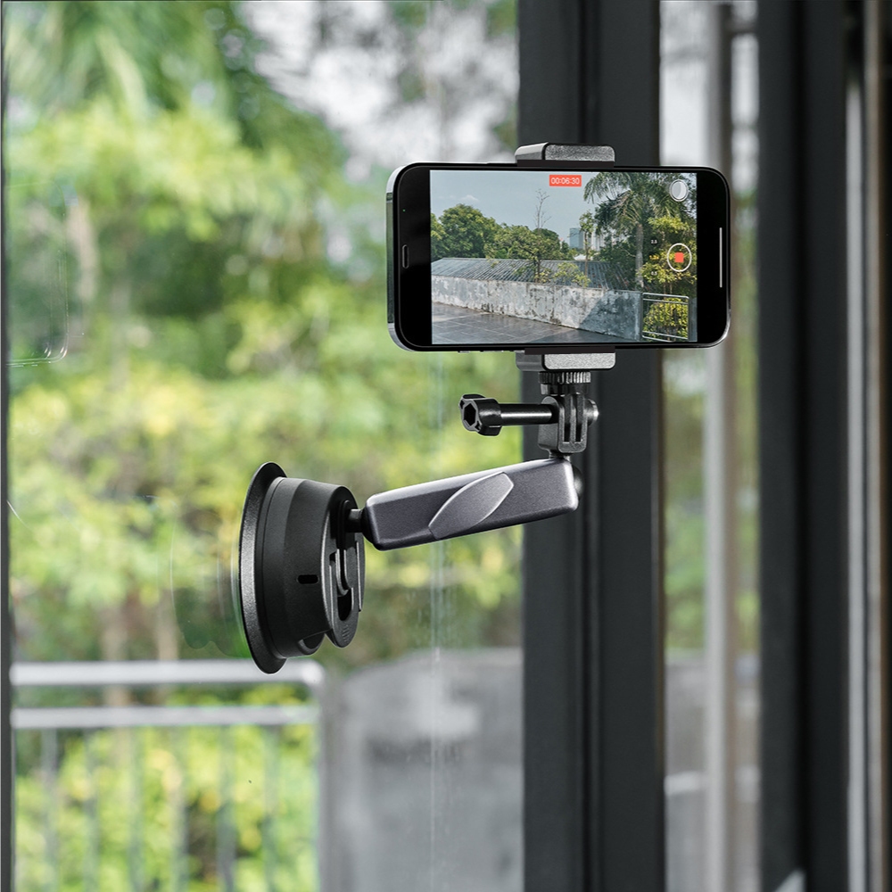 ตัวดูดกระจก suction cup mount for camera สำหรับ GOPRO / DJI / Insta360 / มือถือทุกรุ่น