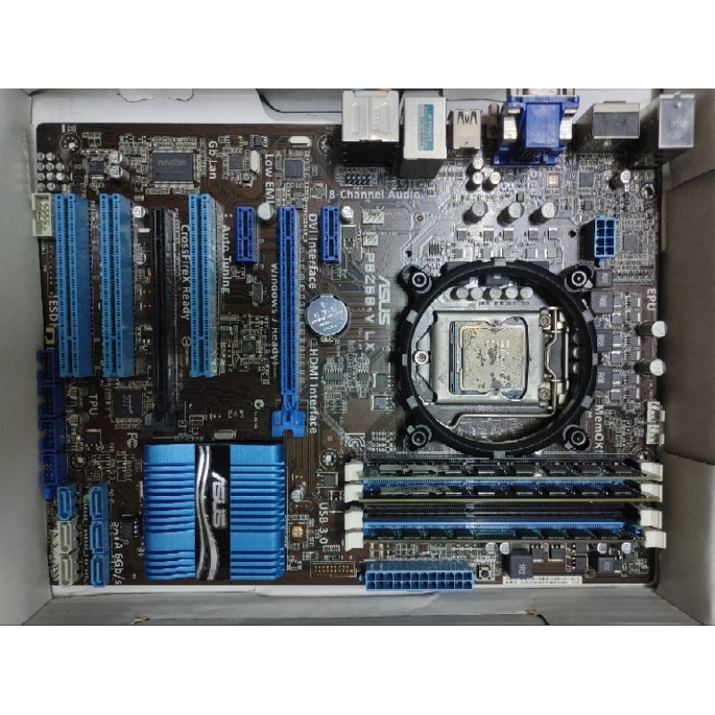 Asus P8Z68V-LX พร้อม CPU + RAM
