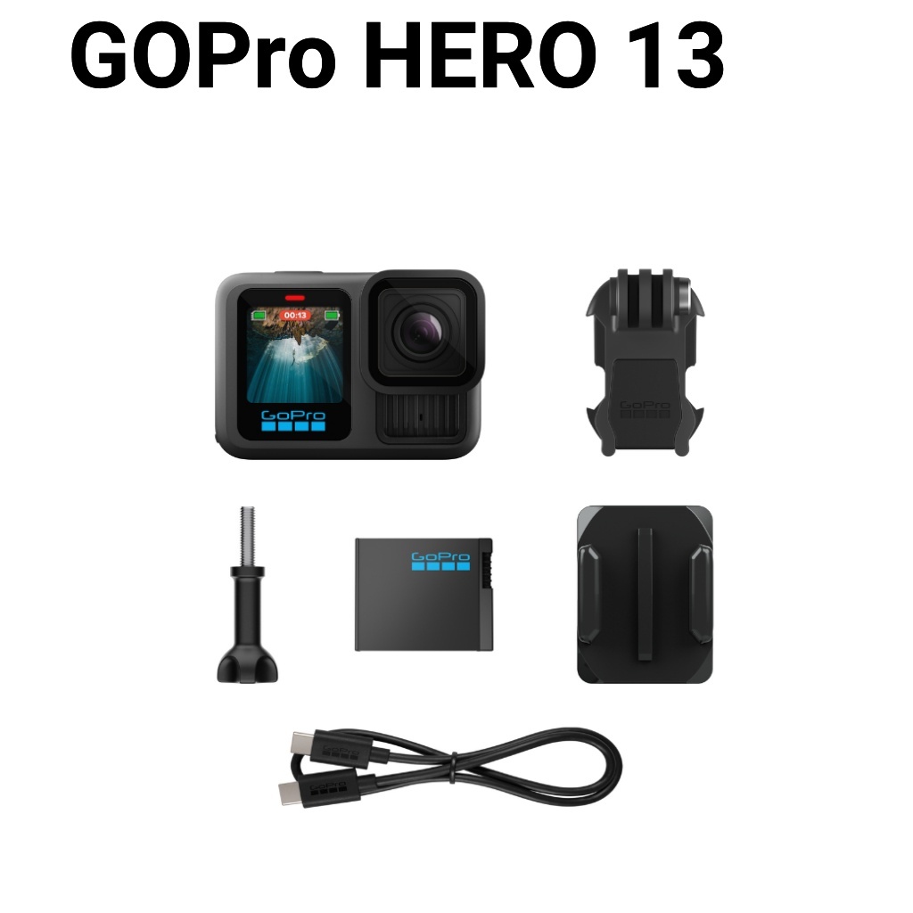 【New ARRIVAL】GoPro HERO13 Black กล้องโกโปรรุ่นใหม่ กล้องแอคชั่นแคม กล้องดำน้ำ ของ(ประกันศูนย์ไทย1ปี)