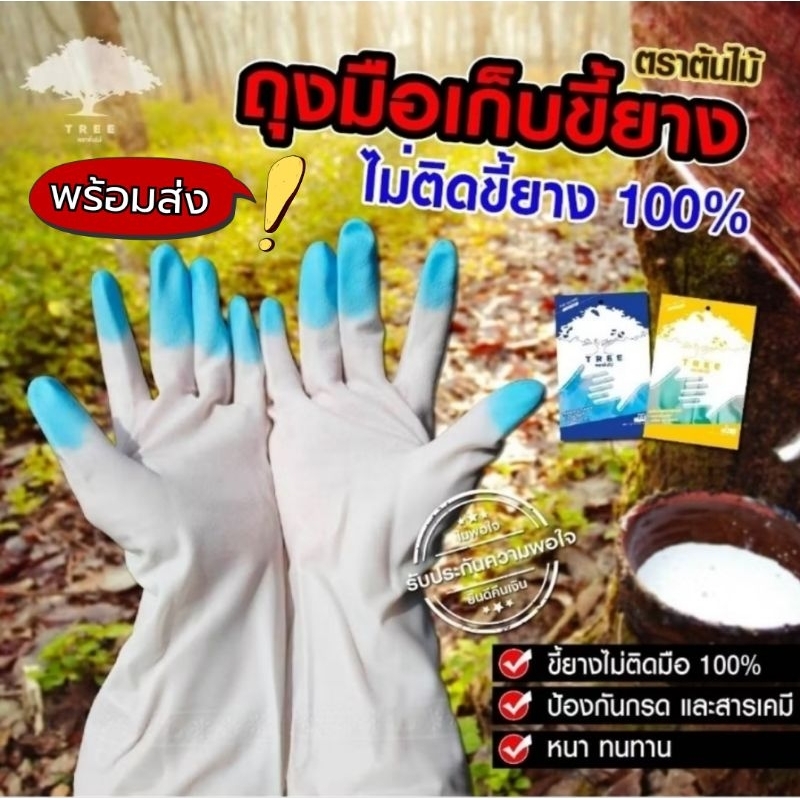 (พร้อมส่ง️ทันที ) ถุงมือpvc 1คู่ อเนกประสงค์ ถุงมือเก็บขี้ยางไม่ติดมือ 100% สวมง่าย ใช้ซ้ำได้หลายรอบ