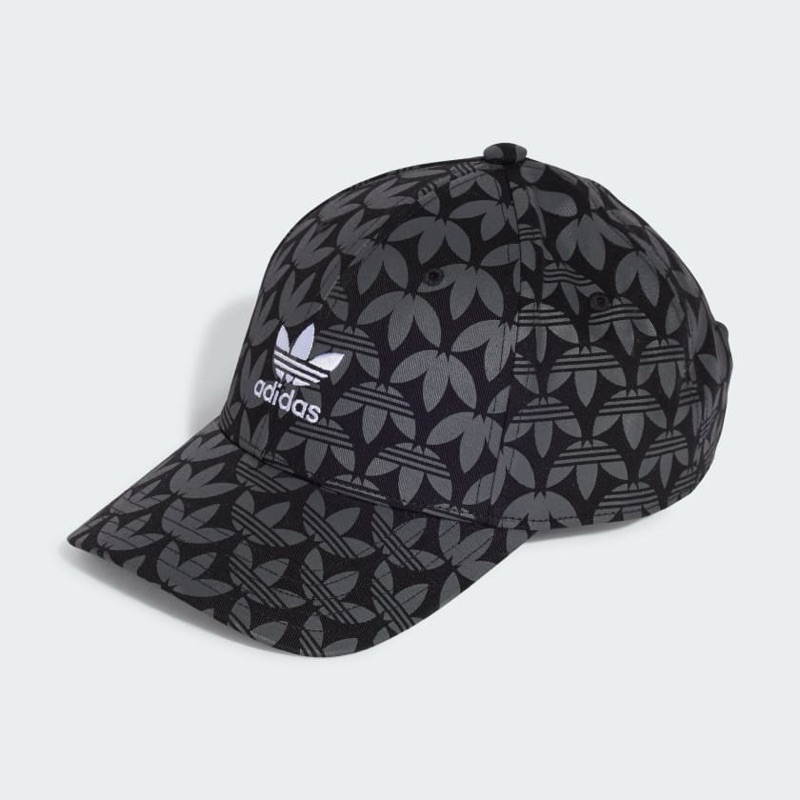 Adidas - หมวกแก๊ปลายโมโนแกรม TREFOIL แบรนด์แท้100%
