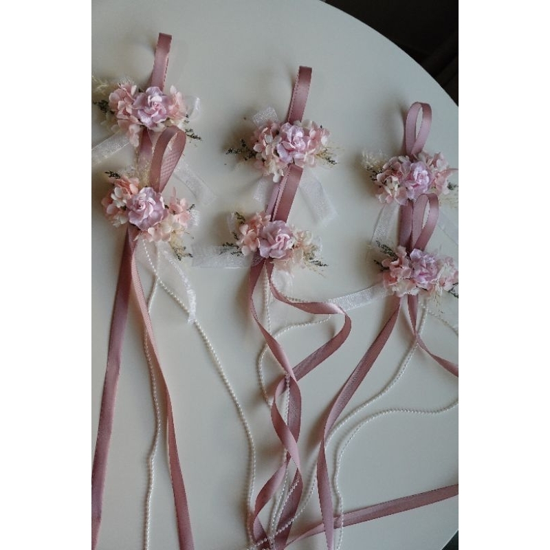 Memoryofflower•สายกั้นประตูเงินประตูทอง• มีหลายแบบ สายริบบิ้น ,คริสตัล - รูปที่ 2