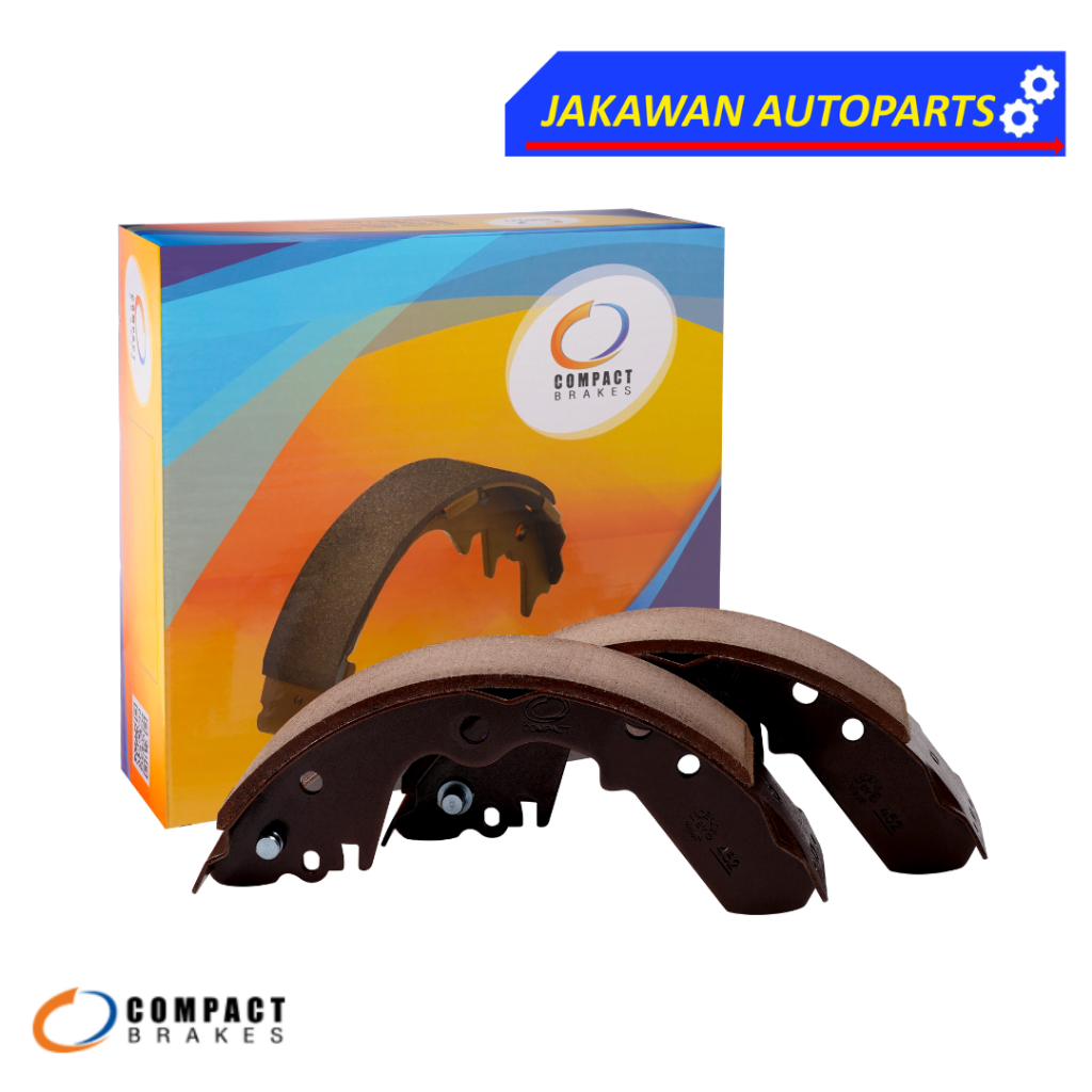 ผ้าเบรคหลัง (ก้ามเบรค) NISSAN ALMERA 1.2 ปี 2011 - 2019, NISSAN NOTE 1.2 ปี 2017 - 2024 COMPACT TCN 