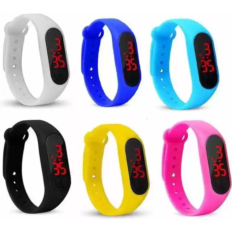 (ของแถมสำหรับสินค้าแท็บเล็ต) นาฬิการุ่นใหม่มาพร้อมไฟ LED ฟรี