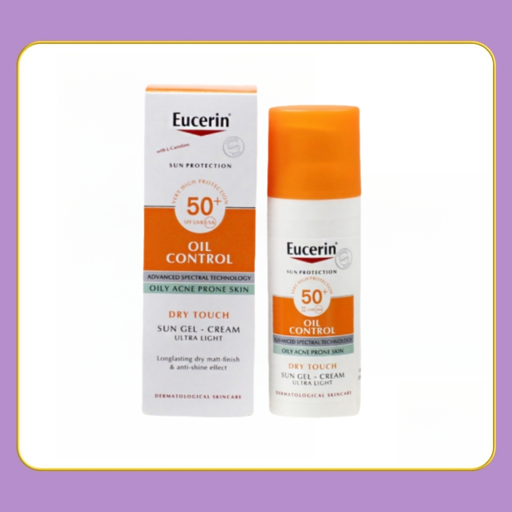 Eucerin Oil Control Sun Gel Cream SPF50+ 50ml
