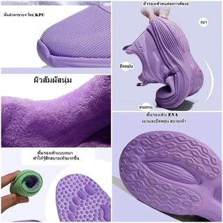ใหม่ YGY รองเท้าผ้าใบ บุขนกำมะหยี่ด้านใน พื้นนุ่ม น้ำหนักเบา เหมาะสำหรับทุกวัย ไซส์ 36-42