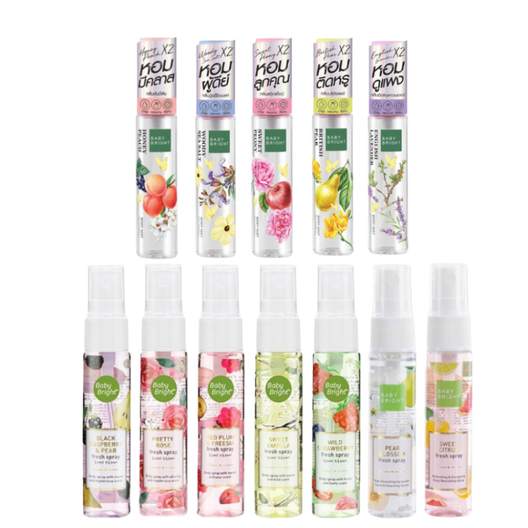 (1 ขวด) Baby Bright Fresh Spray 20ml เบบี้ไบร์ท สเปรย์น้ำหอม