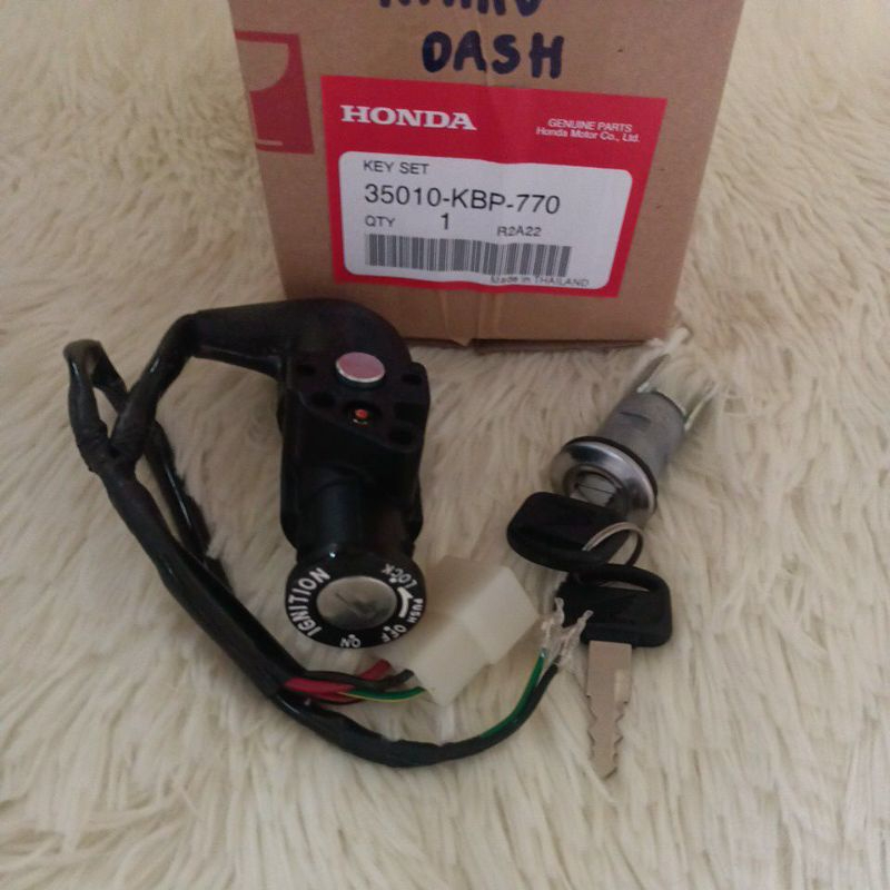 ชุด​สวิตช์​กุญแจ​ Dash​ Honda​(แท้​ศูนย์)​แด๊ช/Dash​
