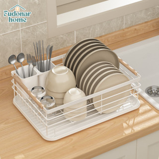 Fudonar ที่คว่ำจาน แบบที่จับไม้ ที่คว่ำจานชาม ที่คว่ำถ้วย ที…