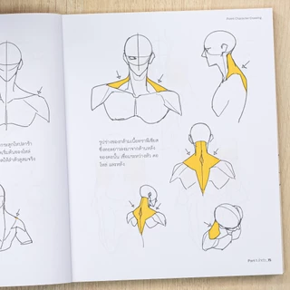 หนังสือเซตคู่(Box Set) Point Character Drawing เจาะลึกเทคนิค การวาดตัวละคร(Infopress : IDC)5722