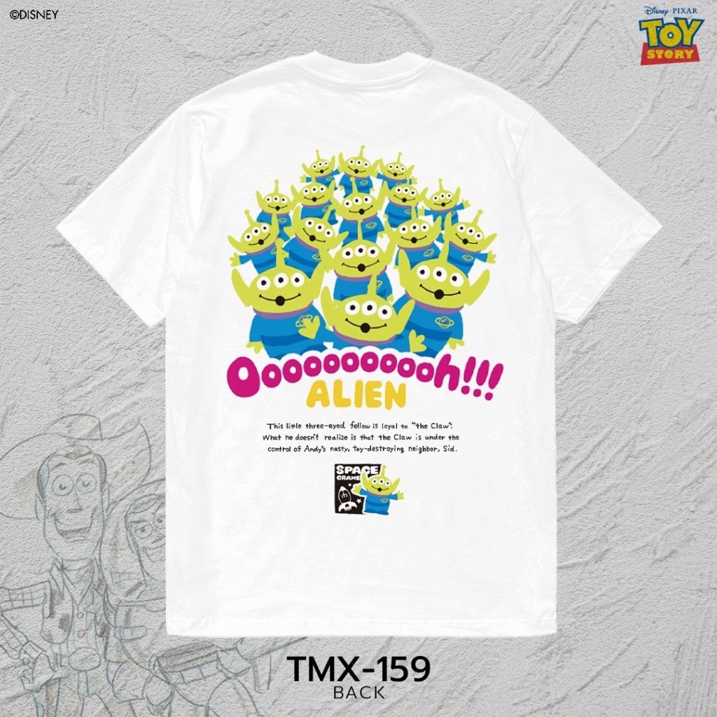 Power 7 Shop เสื้อยืดการ์ตูน Toy Story ลิขสิทธิ์แท้ DISNEY (TMX-159) — صورة 4