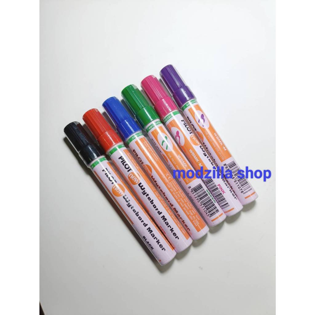 Pilot  ไพล็อต  ปากกาไวท์บอร์ด  Wytebord Maker  ชนิด หัวกลม/ปากแหลม   มี  4 สี  รุ่น  WBMK-M