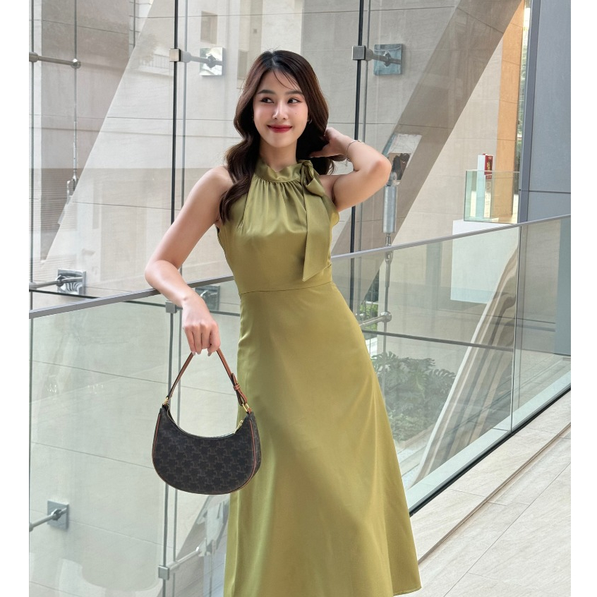 ZEVALYN - Maya Dress ชุดผ้าซาติน เดรสซาติน ชุดราตรี ชุดออกงาน