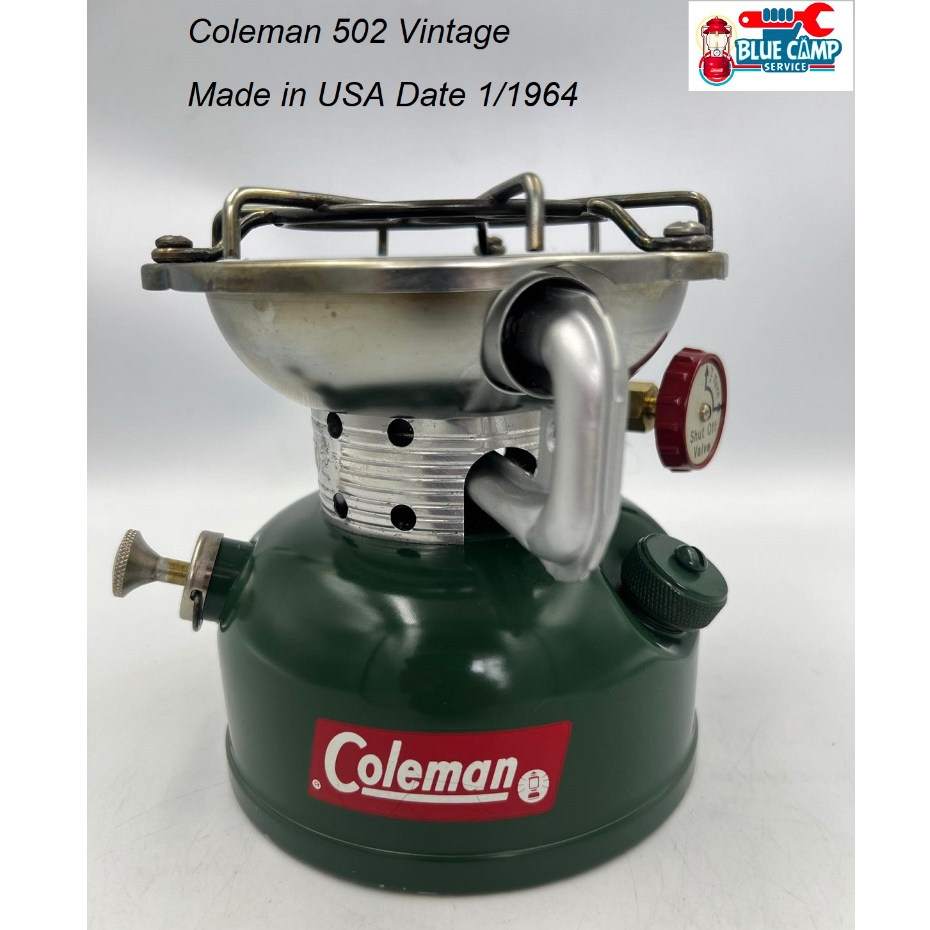 เตาน้ำมัน Vintage Coleman  Stove รุ่น 502-700 made in USA  ผลิต 1/1964