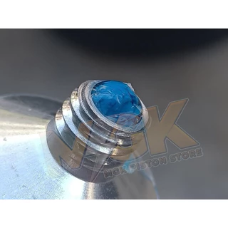 กาวฟ้าทาปะเก็น Mi bao (แท้100%) คุณภาพดี BLUE Hi-Temp ( RTV Silicone " Gasket Maker ) ขนาด 85 กรัม