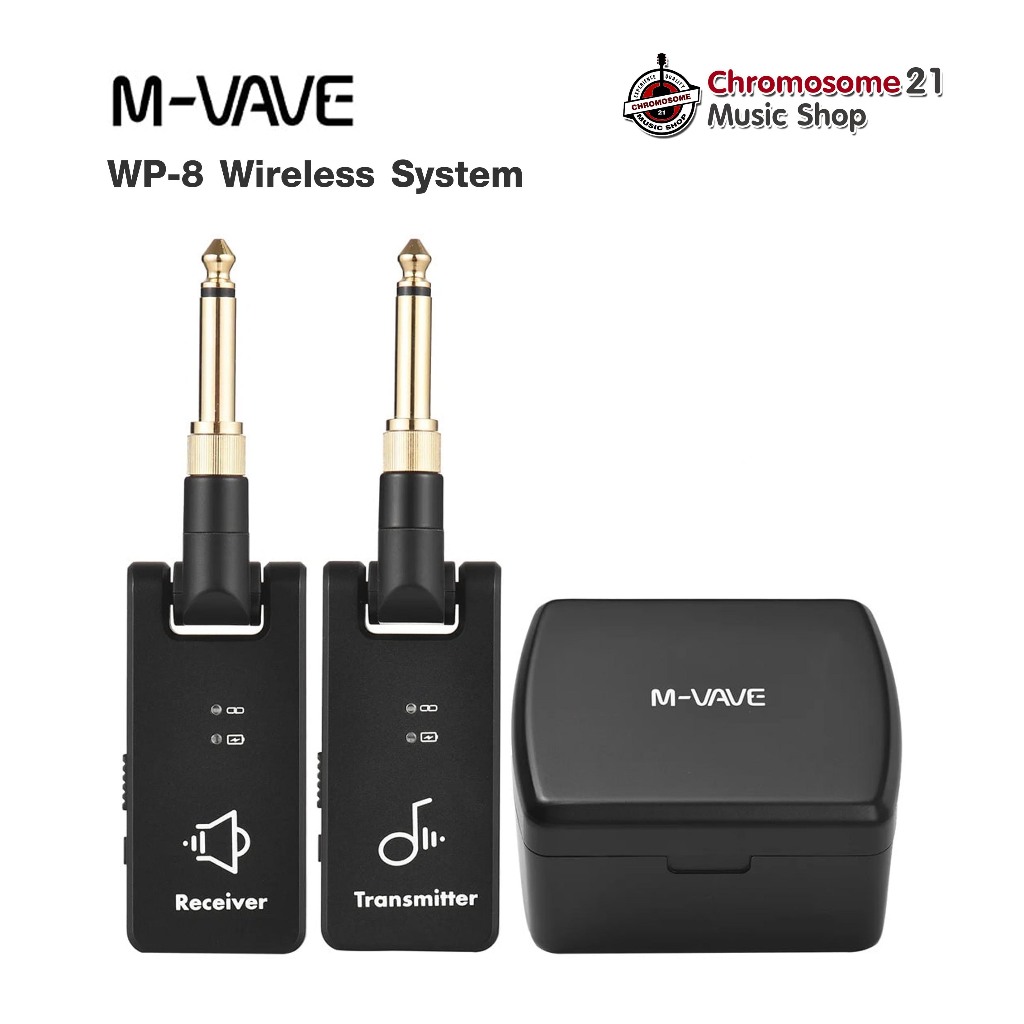 ไวร์เลสเครื่องดนตรี M-VAVE WP-8 Wireless System