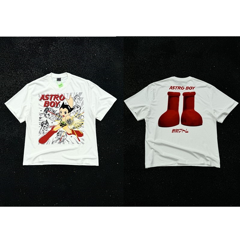 [พร้อมส่ง] Spenzer.street | Astro boy kick โอเวอร์ไซส์ เสื้อผ้าสตรีท เนื้อผ้าดี ทันกระแส unisex 2024 ขายดี