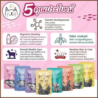 KUMAま Pramy พรามี่ อาหารเปียกแมว สูตรลูกแมว แมวโต แมวสูงวัย ครบสูตร Human Grade 70g.