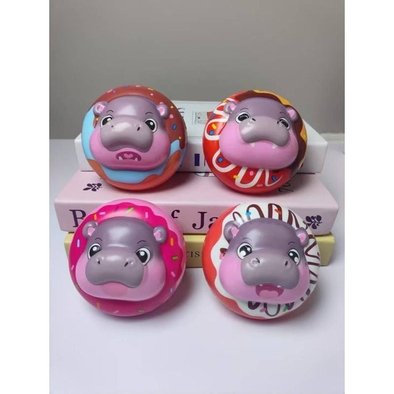 สกุชชี่🦛หมูเด้ง หมูเด้ง🦛สกุชชี่นุ่มๆหอมๆโดนัส🍩น้องหมูเด้งขนาด5นิ้วน้องน่ารัก ราคาถูก Shopee Lazada
