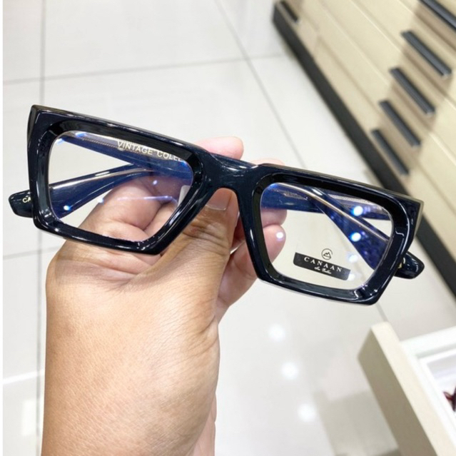 แว่นตา ออกเเดดเปลี่ยนสี สไตล์วินเทจ สุดฮิต  เเบรนด์canaan สั่งตรงจากโรงงาน กัน UV400 สามารถนำกรอบเปลี่ยนเลนส์สายตาได้