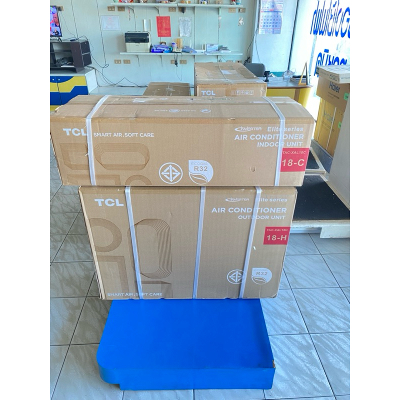 tcl แอร์ 18,000 btu inverter รุ่น Tac-xal18ch แอร์ใหม่ปี 2025 ประหยัดไฟเบอร์5 มีรับประกันจากบริษัท