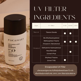 [พร้อมส่ง] PUCHMARY SKIN BARRIER HYBRID SUNSCREEN SPF50+ PA++++ พุชแมรี่ สกิน แบริเออร์ ไฮบริด ซันสกรีน