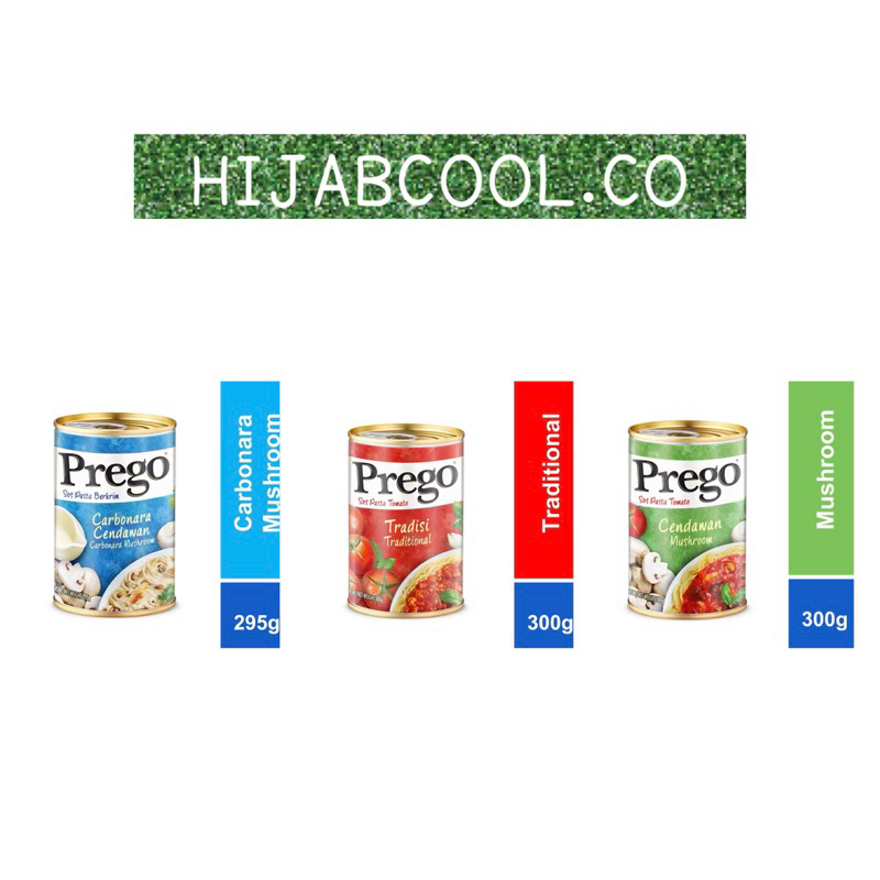 prego ซอสพาสต้า pasta ฮาลาลค่ะ