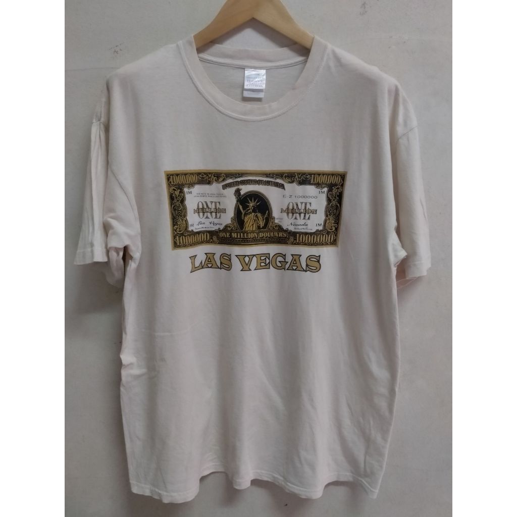 Million Dollars Las Vagas เสื้อsize XL ตอกปี1993