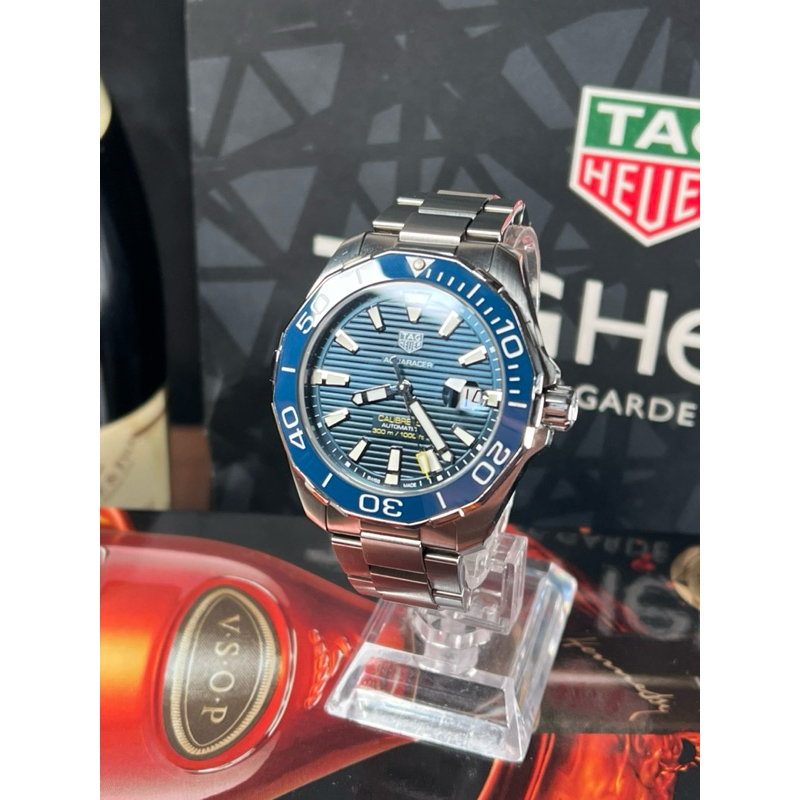 TAG​ HEUER​ AQUARACER​ Calibre 5 Automatic Blue Ceramic  Ref. WAY201B