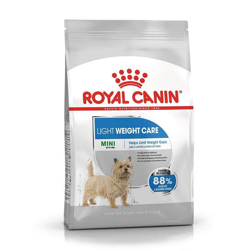 Royal Canin Mini Light Weight Care 1kg และ 3kg อาหารเม็ดสุนัขโตพันธุ์เล็ก ควบคุมน้ำหนัก อายุ10เดือนขึ้นไป