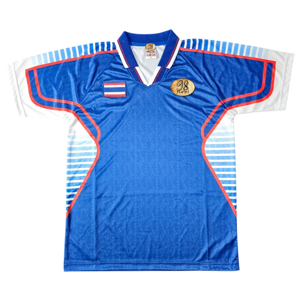 เสื้อบอลย้อนยุค ทีมชาติไทย 2001 ไทยพบแมนยูฯ