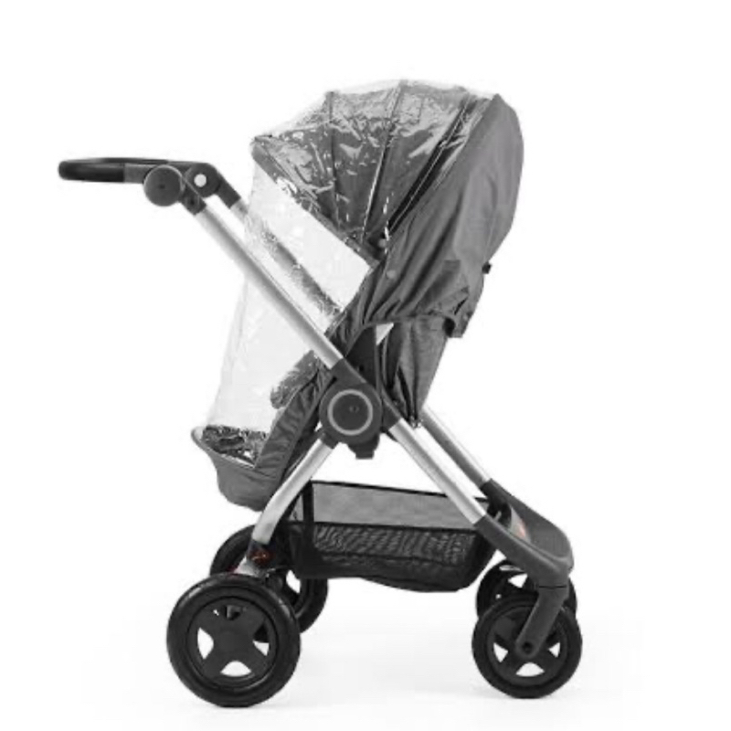 Stokke Scoot Rain Cover  พลาสติกคลุมกันฝนรถเข็น แท้ใหม่มือหนึ่ง