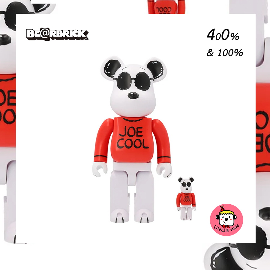 พร้อมส่ง **ของแท้** Be@rbrick 400% JOE COOL 100％ & 400％