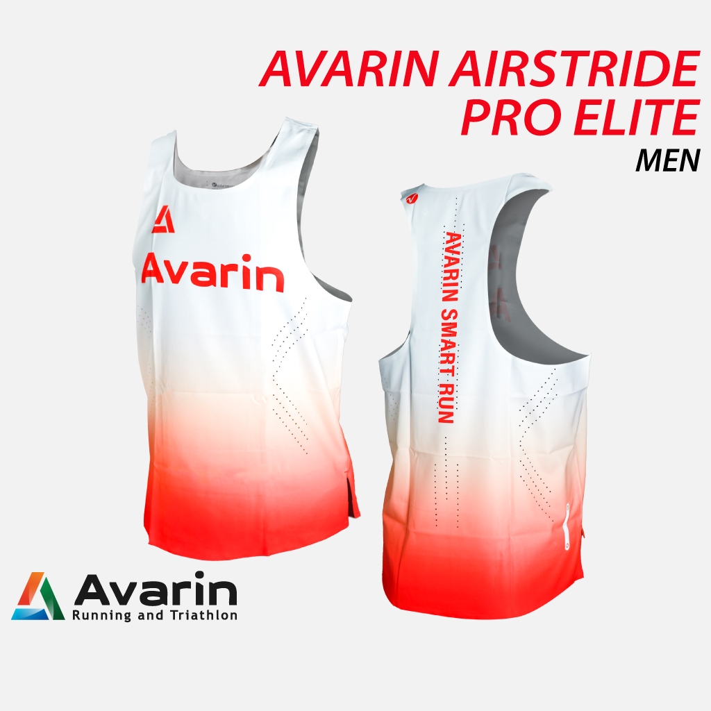 Avarin Airstride Pro Elite 1.0 เสื้อวิ่ง น้ำหนักเบา ทนทาน ระบายอากาศได้ดี