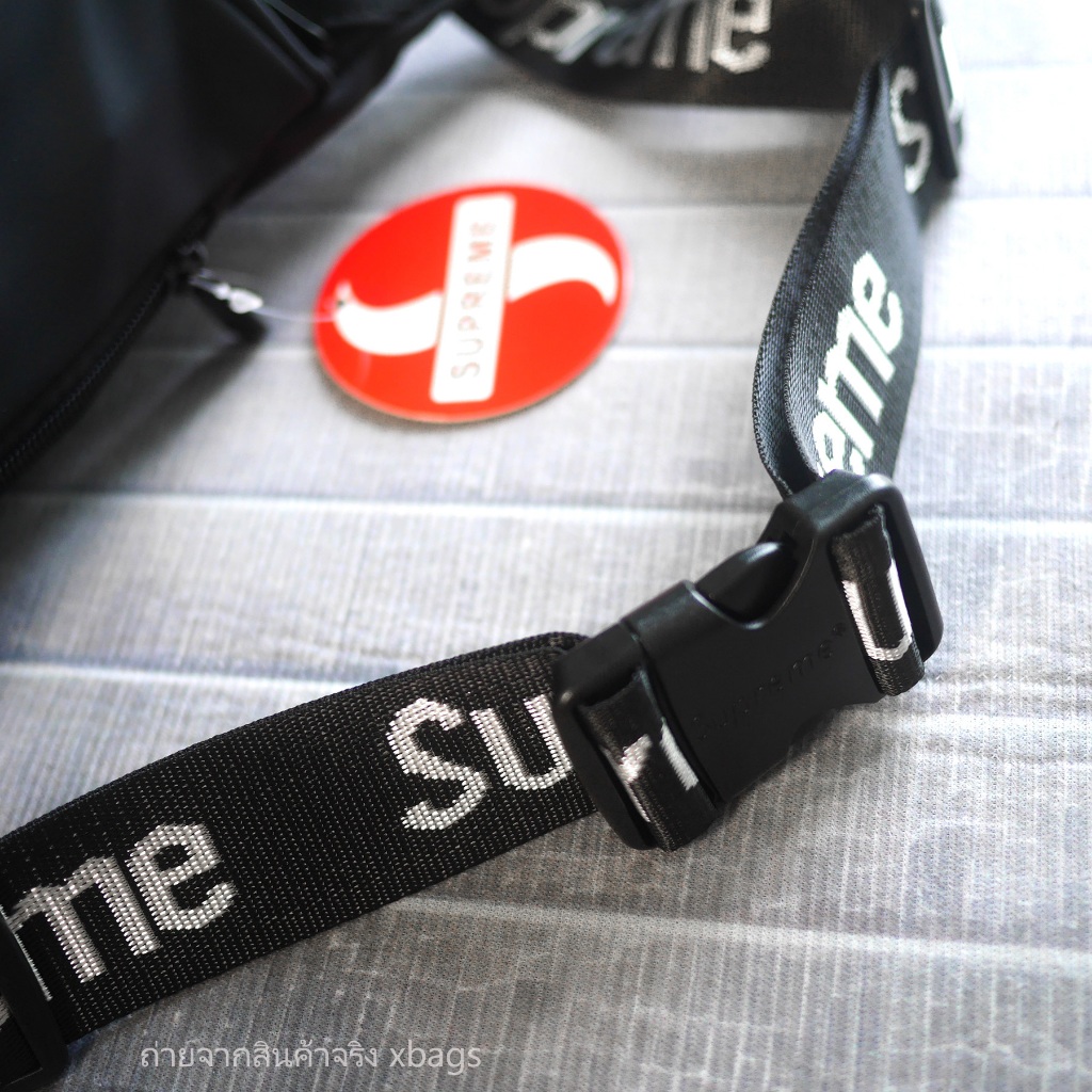 SP15152 waistpouch คาดเอว/คาดอก หนังด้าน กันน้ำ ปักโลโก้ด้านหน้าใหญ่ๆ สายทอโลโก้ ราคา ถูกที่สุด ดีลบีเคเค แกลเลอรีภาพที่ 7