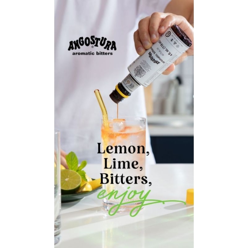ANGOSTURA (AROMATIC,ORANGE) สำหรับเครื่องดื่ม