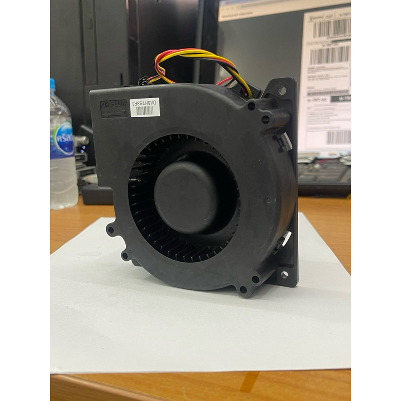 PMB1212PLB2-A DC12V 9.8W ขนาด120x120x32mm 4.5นิ้ว(3สาย) ของถอดจากเครื่องค่ะ ใช้ได้ปกติ(FS1012671)