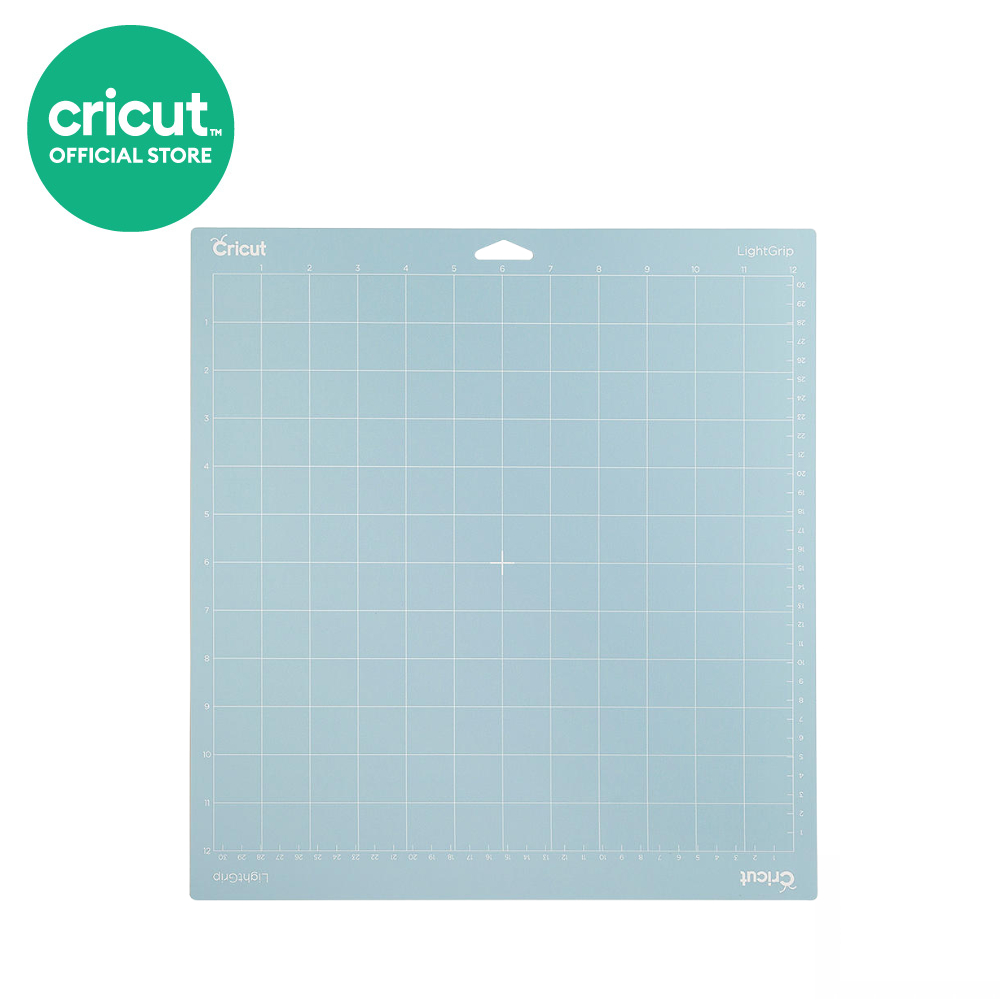 Cricut LightGrip Machine Mat แผ่นรองตัดชนิดมีกาวในตัวแบบเบา ขนาด 12x12 นิ้ว