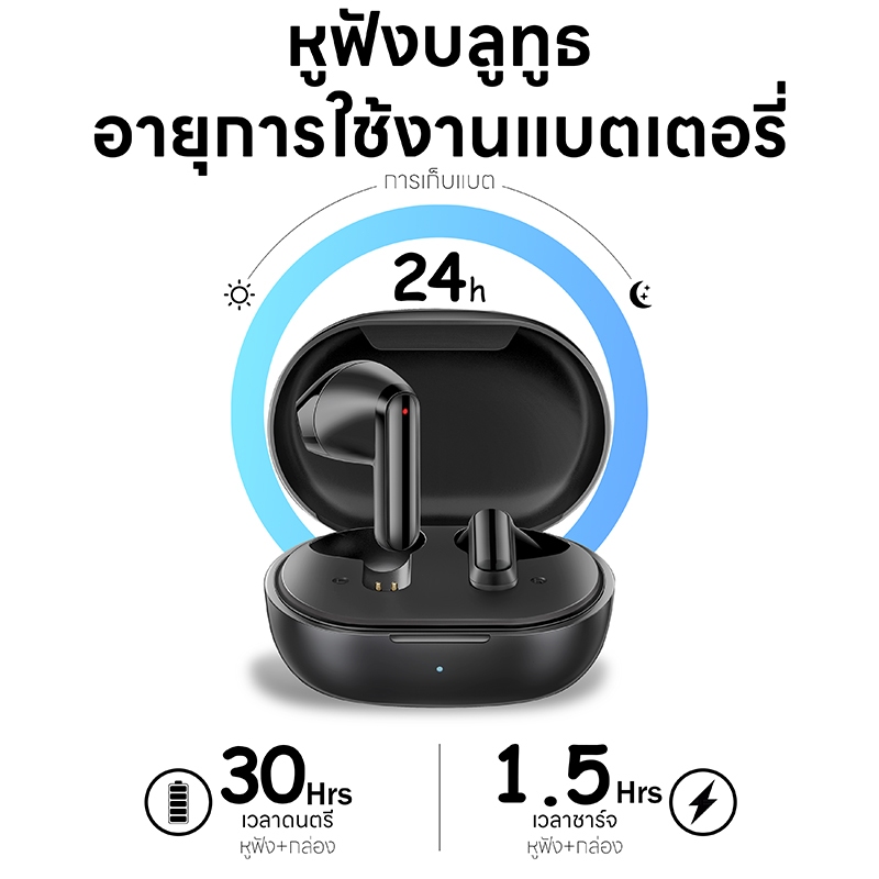 (ประกัน 1 ปี )SAUYINI หูฟังบลูทูธ บลูทูธ 5.4 หูฟังบลูทูธไร้สาย ไดรเวอร์ไดนามิกใหญ่ 13 มม.T11