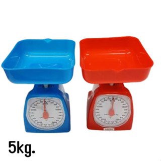 เครื่องชั่งวัตถุดิบ ตาชั่ง 5 KG (คละสี) ที่ชั่งอาหารสปริง สู…