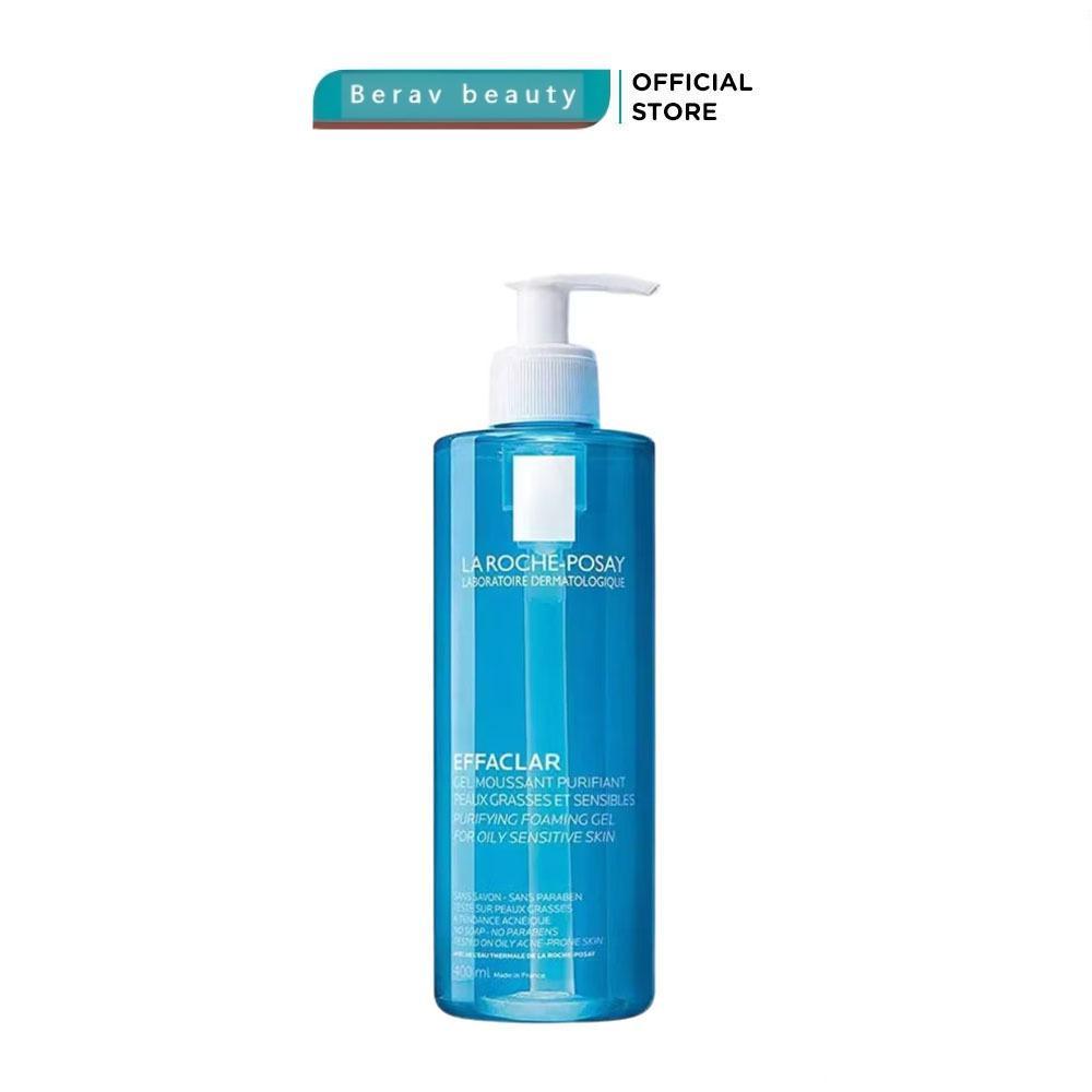 La Roche-Posay เอฟฟาคลาร์ โฟมมิ่ง คลีนเซอร์ (สำหรับผิวมัน) 400มล