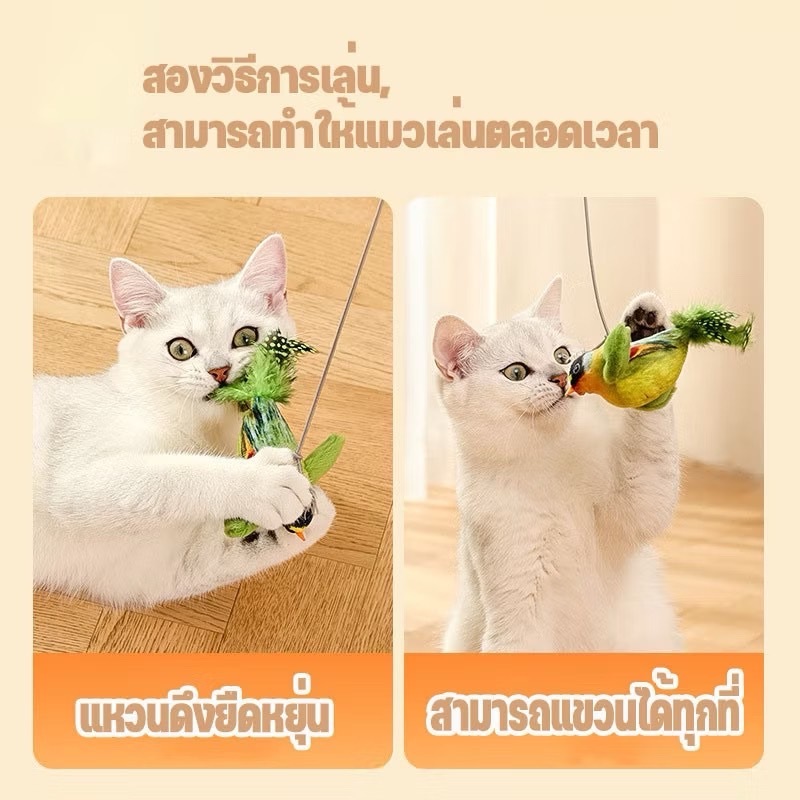 ของเล่นแมวตุ๊กตานกร้องเพลง แมลงร้องเพลง หลายแบบให้เลือก