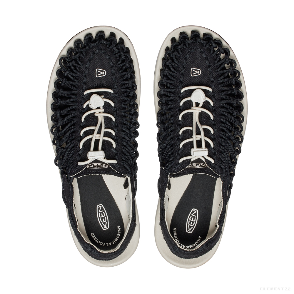 Keen รองเท้าผู้ชาย รุ่น  Men's UNEEK CANVAS (BLACK/BIRCH)