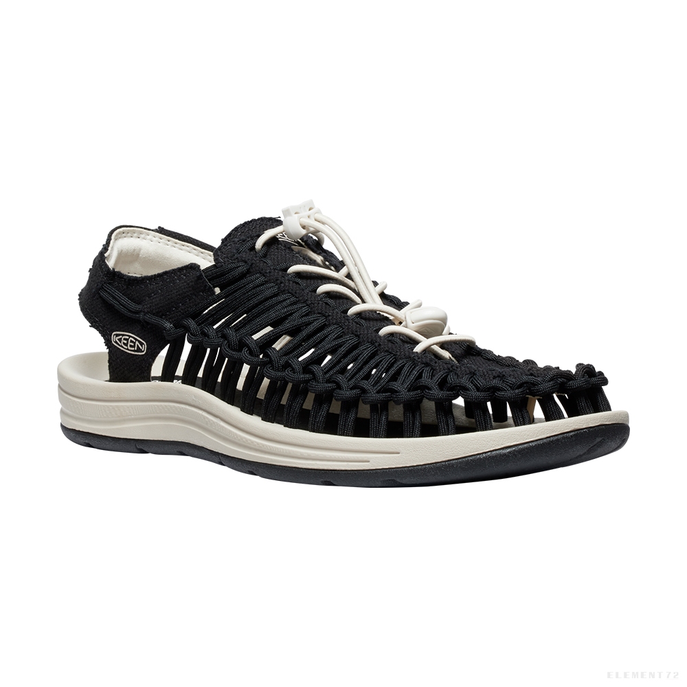 Keen รองเท้าผู้ชาย รุ่น  Men's UNEEK CANVAS (BLACK/BIRCH)