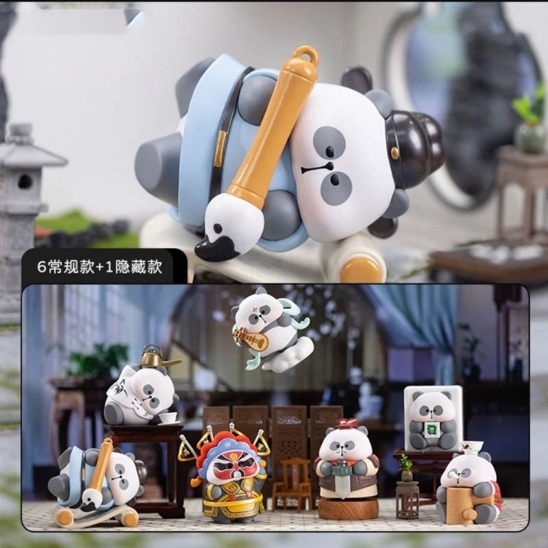 (แบบสุ่ม) New MR.PA-PA PA National Essence Travel Notes Series Figures, Blind Box จาก Toycity