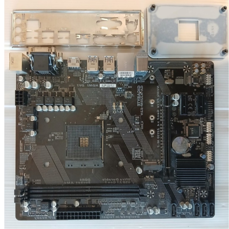 MAINBOARD (เมนบอร์ด) AM4 GIGABYTE GA-A320M-S2H