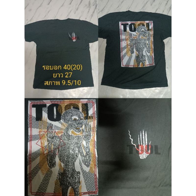 เสื้อวงTOOL ไซส์M (อ่านรายละเอียด)